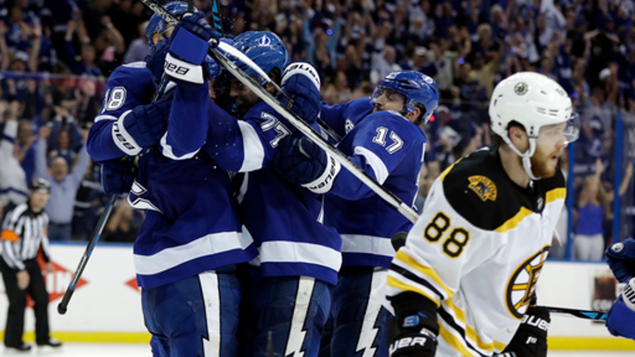 Lightning eliminate Bruins with 3-1 win in Game 5